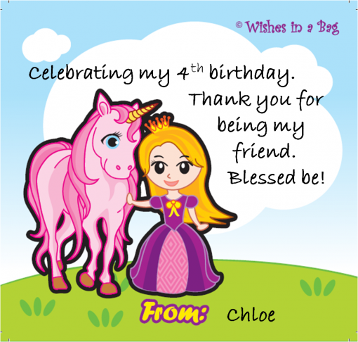 Princess and unicorn